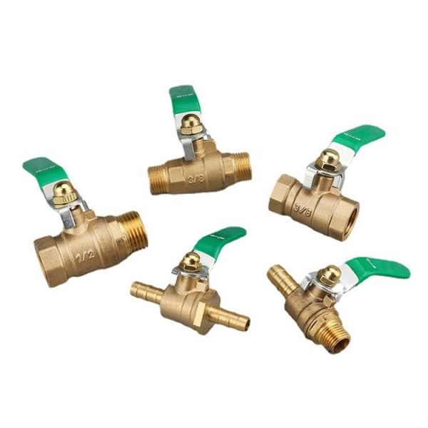 LAIZE Pneumatic Hose Connector Thickened Brass Ball Valve, Size: Inside and Outside 4 Point 1 / 2 inch - Image 2