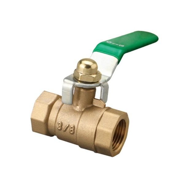 LAIZE Pneumatic Hose Connector Thickened Brass Ball Valve, Size: Double Inside 3 Point 3 / 8 inch