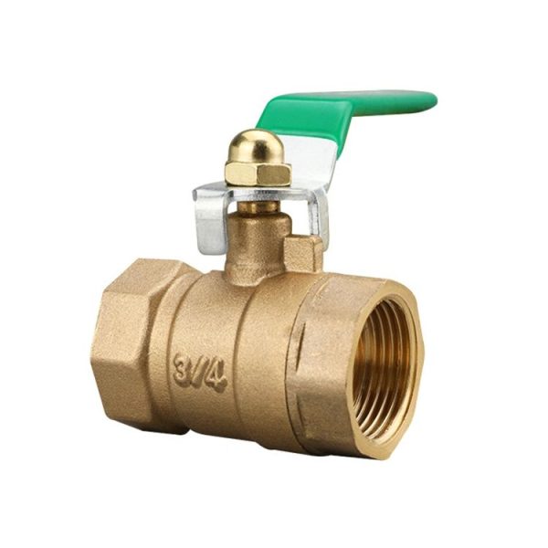 LAIZE Pneumatic Hose Connector Thickened Brass Ball Valve, Size: Double Inside 6 Point 3 / 4 inch