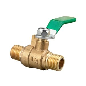LAIZE Pneumatic Hose Connector Thickened Brass Ball Valve, Size: Double Outside 2 Point 1 / 4 inch