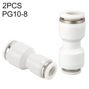 PG10-8 LAIZE 2pcsPG Reducing Straight Pneumatic Quick Fitting Connector
