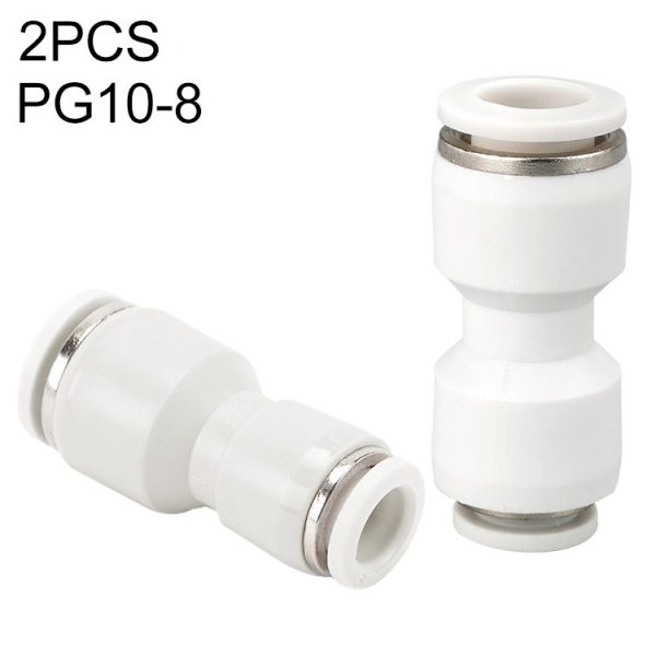 PG10-8 LAIZE 2pcsPG Reducing Straight Pneumatic Quick Fitting Connector