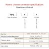 PEG10-8 LAIZE 2pcs PW T-type Tee Reducing Pneumatic Quick Fitting Connector - Image 3