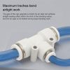 PEG10-8 LAIZE 2pcs PW T-type Tee Reducing Pneumatic Quick Fitting Connector - Image 4
