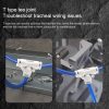 PEG10-8 LAIZE 2pcs PW T-type Tee Reducing Pneumatic Quick Fitting Connector - Image 6