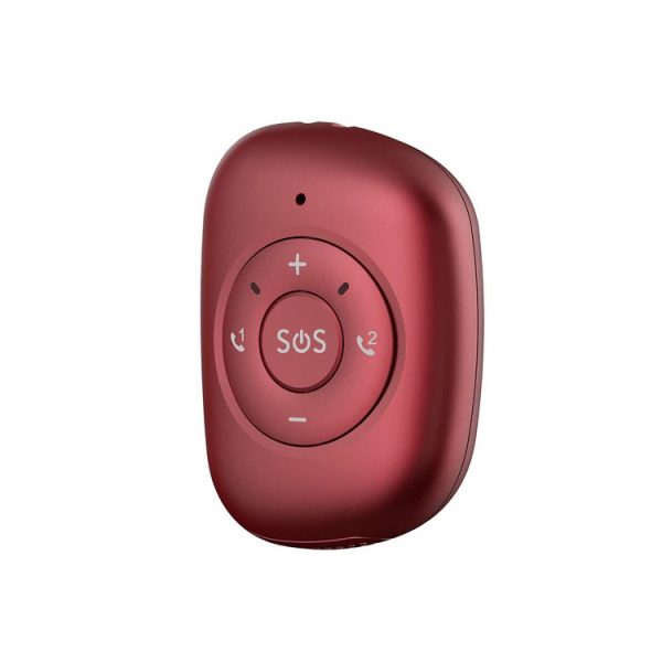 RF-V50 IP67 Waterproof 4G LTE 3G 2G GSM Elderly SOS Button Emergency Alarm GPS Tracker (Red) - Image 2