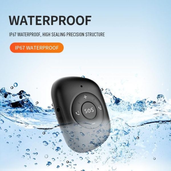 RF-V50 IP67 Waterproof 4G LTE 3G 2G GSM Elderly SOS Button Emergency Alarm GPS Tracker (Red) - Image 6
