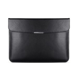 13.3 / 13.6 / 14 inch Laptop Ultra-thin Leather Laptop Sleeve (Black)