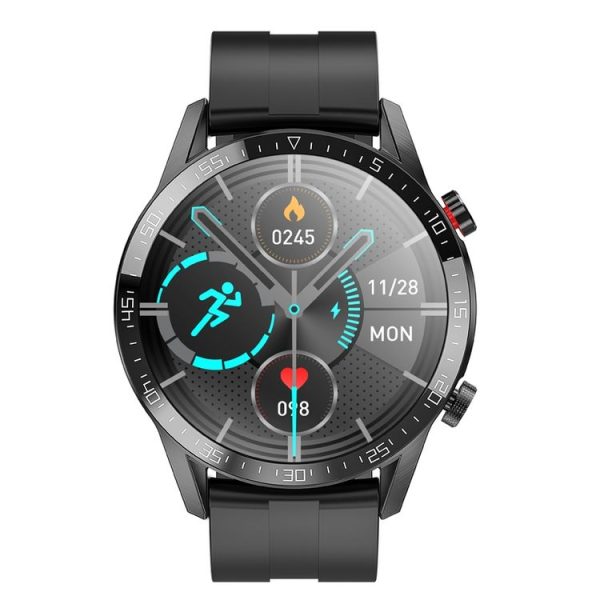 Hoco Y2 Pro 1.28 inch TFT Screen IP68 Waterproof Smart Sports Watch, Call Version (Black) - Image 2