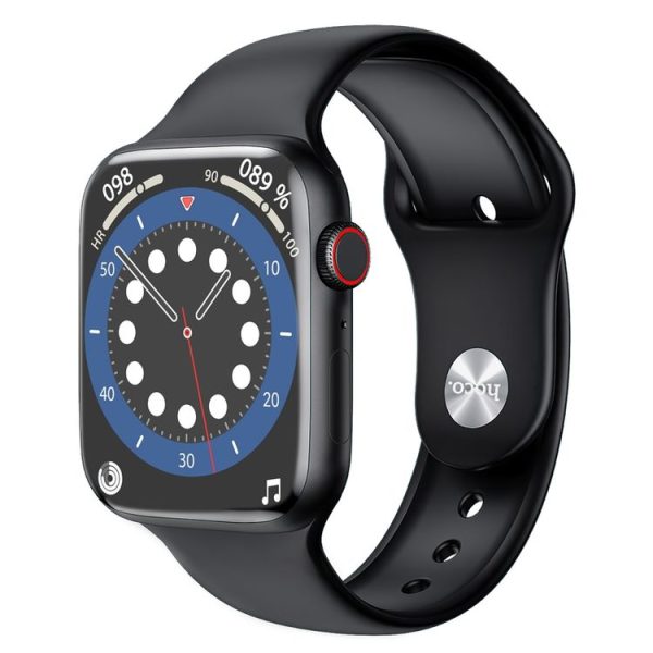 Hoco Y5 Pro 1.85 inch TFT Screen IP68 Waterproof Smart Sports Watch, Call Version (Black)