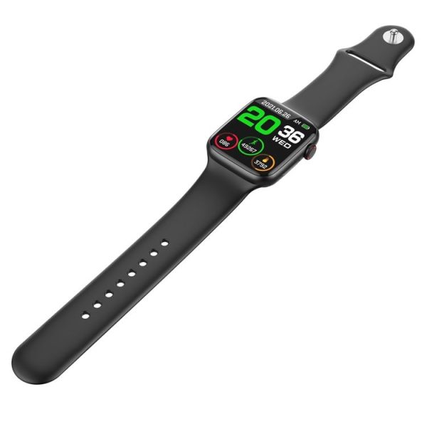 Hoco Y5 Pro 1.85 inch TFT Screen IP68 Waterproof Smart Sports Watch, Call Version (Black) - Image 4