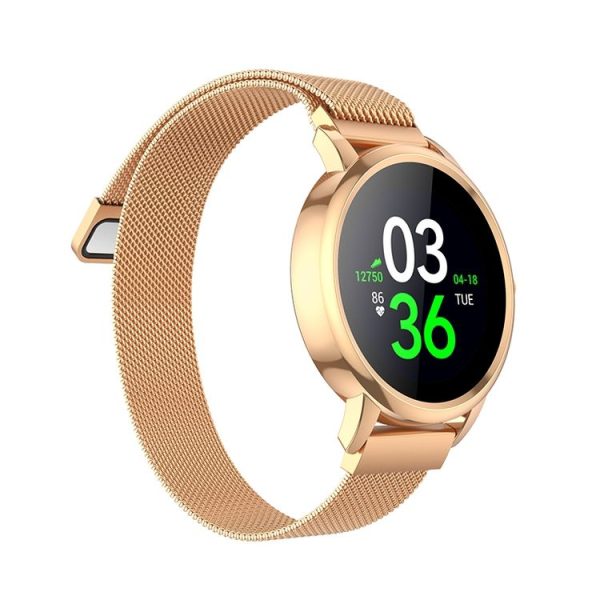 Hoco Y8 1.09 inch TFT Screen IP68 Waterproof Smart Sports Watch (Rose Gold) - Image 3