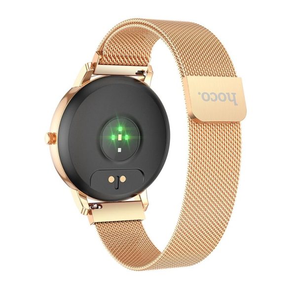 Hoco Y8 1.09 inch TFT Screen IP68 Waterproof Smart Sports Watch (Rose Gold) - Image 4