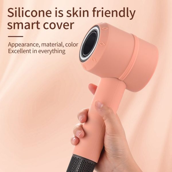 Hair Drier Shockproof Silicone Protective Case for Dyson (Black) - Image 5