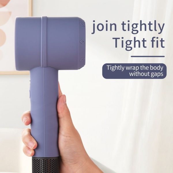 Hair Drier Shockproof Silicone Protective Case for Dyson (Black) - Image 9