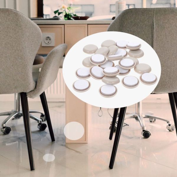 32 in 1 15mm Round Table Chairs Non-slip Foot Mat - Image 5