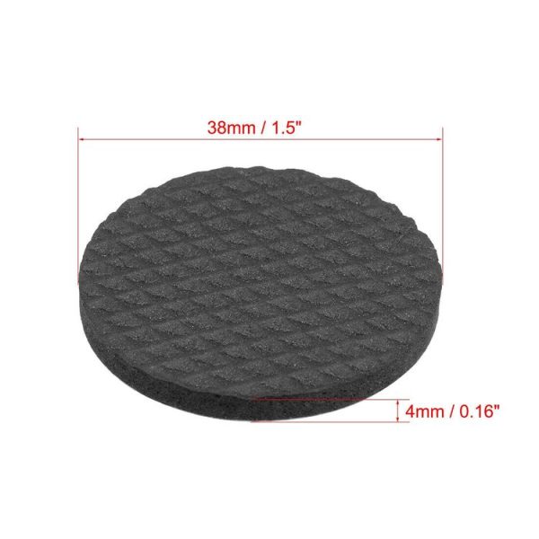 40 in 1 38mm Round Plaid EVA Table Sofa Slip-proof Noise-reducing Foot Pads - Image 2