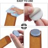 16 in 1 20mm Round Table Chairs Non-slip Foot Mat - Image 4