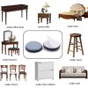 16 in 1 20mm Round Table Chairs Non-slip Foot Mat - Image 5