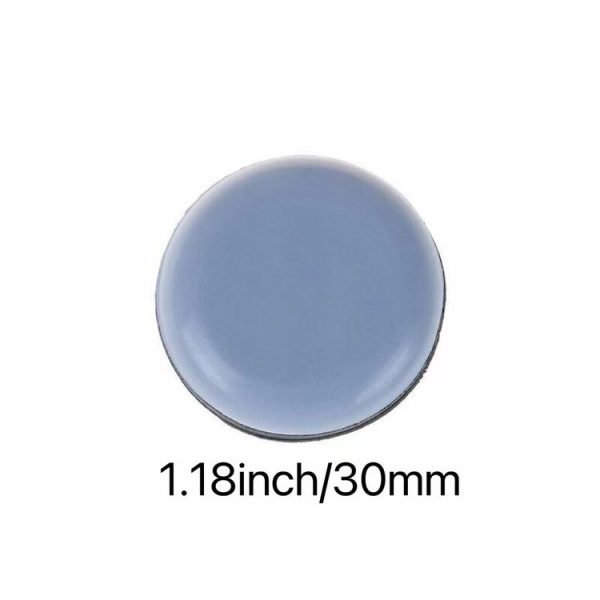 8 in 1 30mm Round Table Chairs Non-slip Foot Mat - Image 2