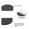 2pcs 46mm Round Plaid EVA Table Sofa Slip-proof Noise-reducing Foot Pads - Image 4