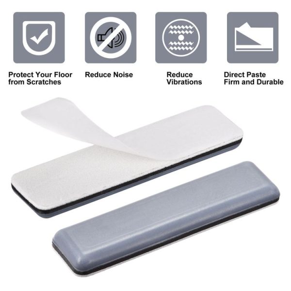4 in 1 19x70x6mm Table Chairs Non-slip Foot Mat - Image 3