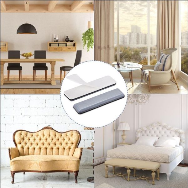 4 in 1 19x70x6mm Table Chairs Non-slip Foot Mat - Image 5