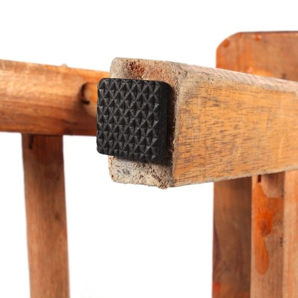 2pcs 27mm Square Plaid EVA Table Sofa Slip-proof Noise-reducing Foot Pads - Image 6