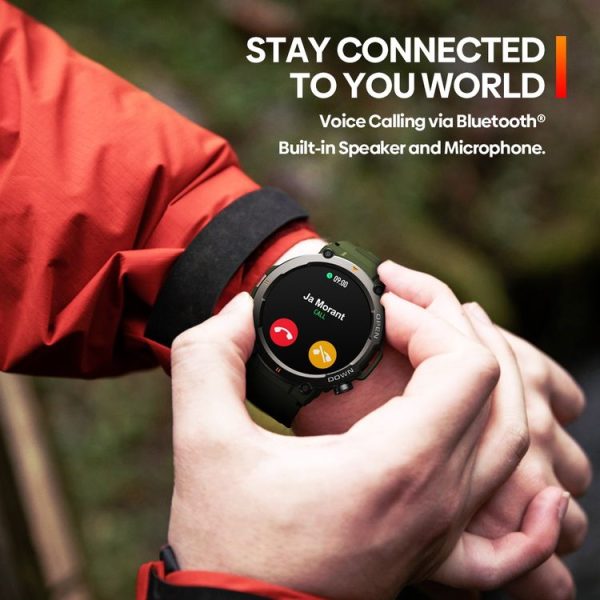 Zeblaze Vibe 7 1.39 inch Round Screen HD Smart Watch Support Voice Call / Health Monitoring (Khaki) - Image 7