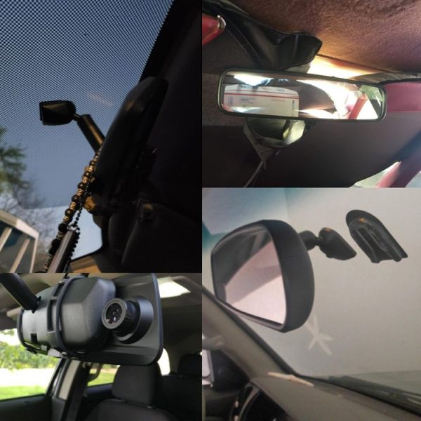10 inch Car Modified Large Field View Reflective Auxiliary Mirror - Image 5