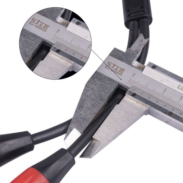 TC227YXK402-03 3.5mm Female to Dual XLR 3pin Male Audio Cable, Length: 30cm (Red Black) - Image 6