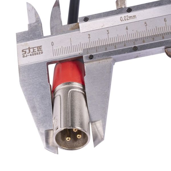 TC227YXK402-03 3.5mm Female to Dual XLR 3pin Male Audio Cable, Length: 30cm (Red Black) - Image 7