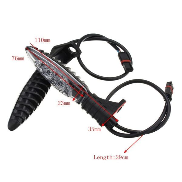 BMW R1200 / F800 1 Pair Motorcycle LED Front Turn Signal Light - Image 4