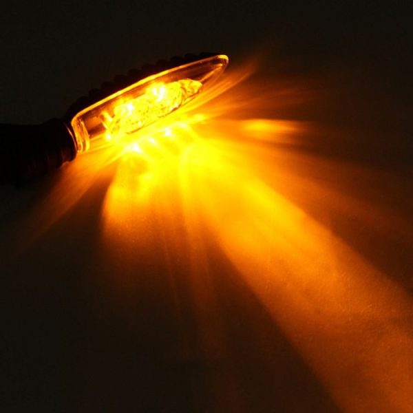BMW R1200 / F800 1 Pair Motorcycle LED Front Turn Signal Light - Image 7