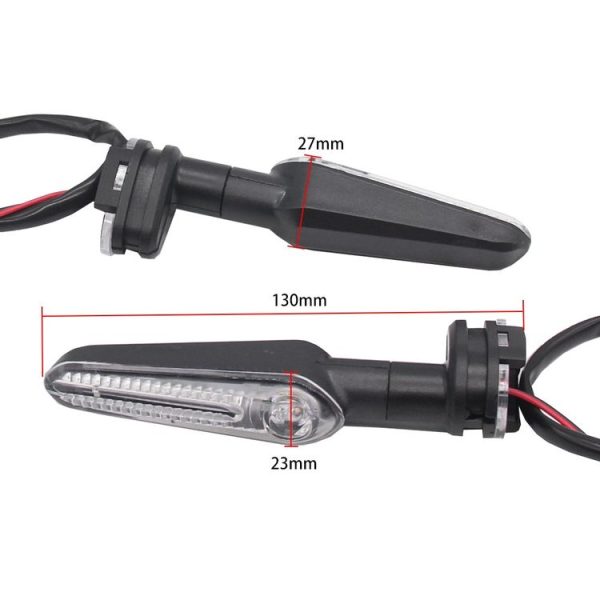 Yamaha MT07 MT03 125 MT09 1 Pair Motorcycle LED Turn Signal Light - Image 5