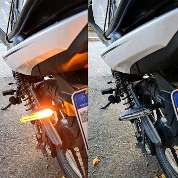 Yamaha MT07 MT03 125 MT09 1 Pair Motorcycle LED Turn Signal Light - Image 7