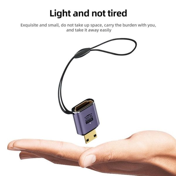 D8K-01 8K HDMI 2.1 to Micro HDMI Adapter - Image 6