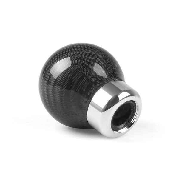 Universal Car Carbon Fiber Gear Shift Knob, 5-speed - Image 3