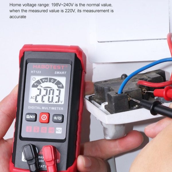 HABOTEST HT123 Mini High-precision Digital Multimeter - Image 5