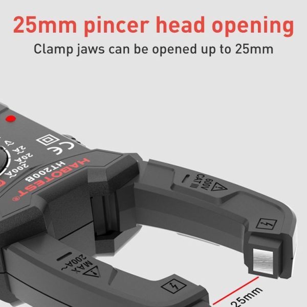 HABOTEST HT200A Pocket Clamp Multimeter - Image 4