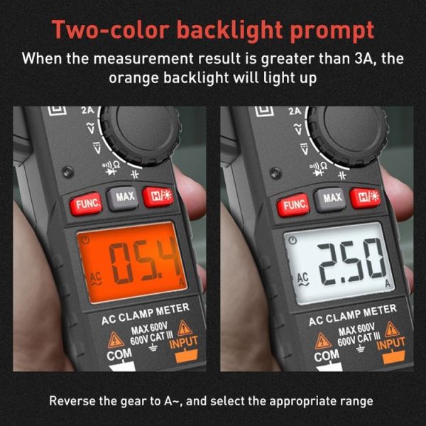 HABOTEST HT200A Pocket Clamp Multimeter - Image 5