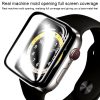 Apple Watch Series SE 2&6&SE&5&4 44mm 2pcs Silicone Watch Band with 2pcs Soft Film (Black Grey) - Image 5
