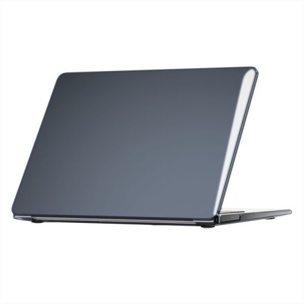 Microsoft Surface Laptop 7 13.8 Laptop Steel Surface Crystal Shockproof Protective Case (Black)