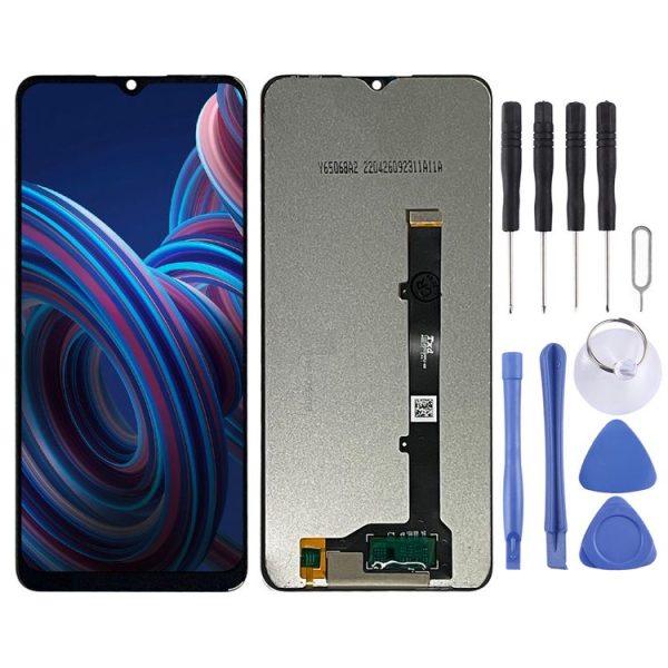 IPS LCD Screen For ZTE Blade A72 5G 7540N with Digitizer Full Assembly (Black)
