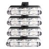 4 in 1 Car 12LEDs Grille Flash Lights Warning Lights with Wireless Remote Control, Color: Yellow - Image 2