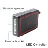 4 in 1 Car 12LEDs Grille Flash Lights Warning Lights with Wireless Remote Control, Color: Yellow - Image 4