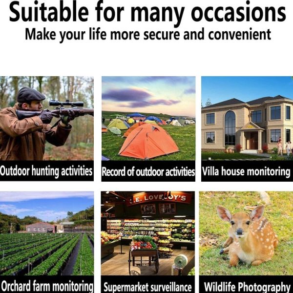 MINI600 Outdoor 1080P HD Infrared Hunting Tracking Camera - Image 4