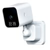 DP27 1080P Clock Plug Card WiFi Camera, Support Two-way Voice Intercom & Mobile Monitoring, Specification: EU Plug (White)