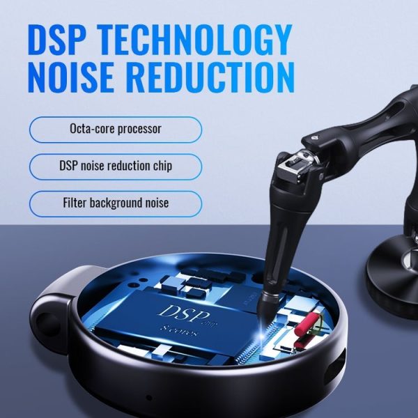 JNN S30 Round HD Noise Canceling Recorder, Capacity: 4GB (Black) - Image 6