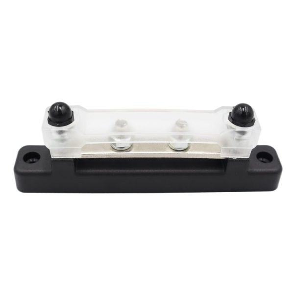 CP-3116-02 150A 12-48V RV Yacht Single-row 2-way Busbar (Black) - Image 2